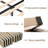 Upholstered Platform Bed with Adjustable Headboard and LED Lights-1452318475