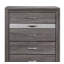 Commode de style moderne avec 1 tiroir à bijoux, armoire d'appoint