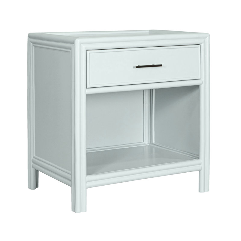 Table de chevet 28 po Clara, Bleu pâle