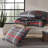 Eddie Bauer Willow Plaid Down Alt Grey Reversible Comforter Set-23078437