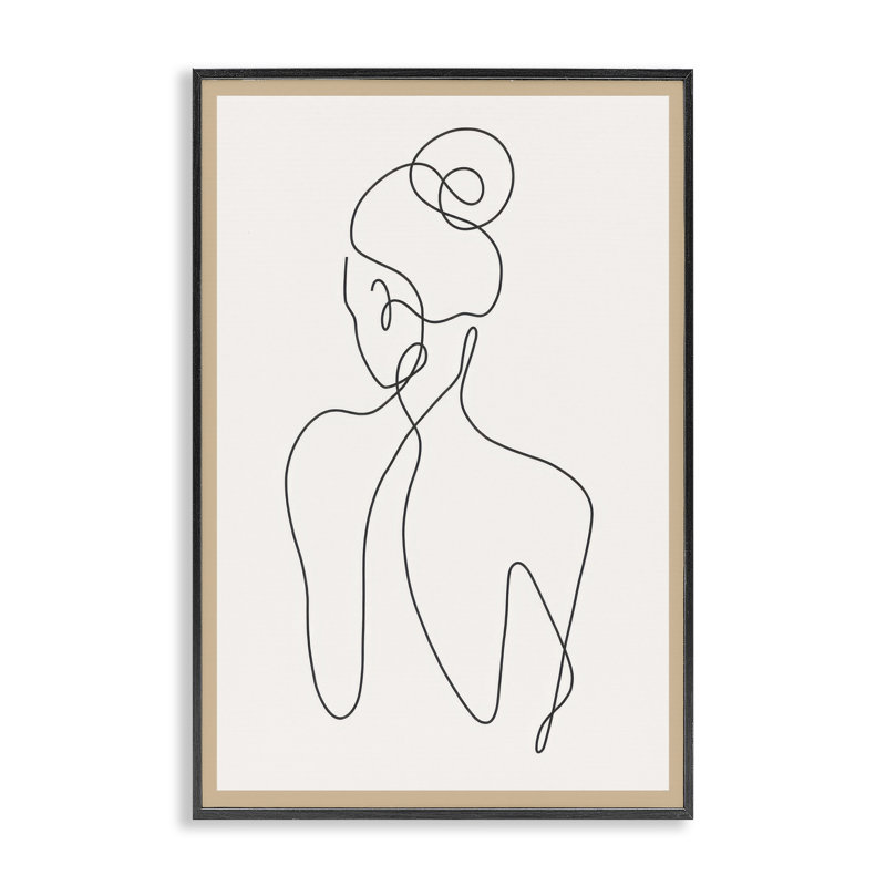 Giclée encadrée, dessin par LSR Creative Studio, Giclée encadrée noir minuit, H 24 po x l 16 po