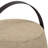 Ramsay 16"W Upholstered Round Footstool with Wood Handle-112356289