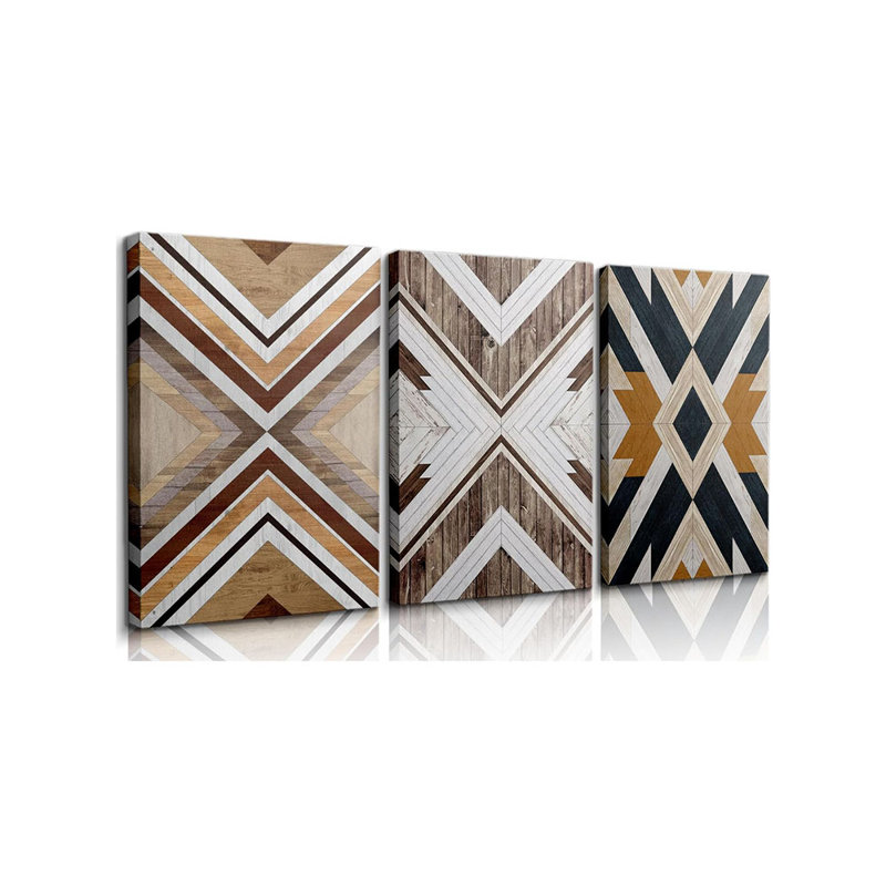 3 Piece Wrapped Canvas Set