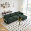 Canapé modulaire surdimensionné avec repose-pieds mobile-1617666171