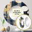 Durella Metal Round Mirror