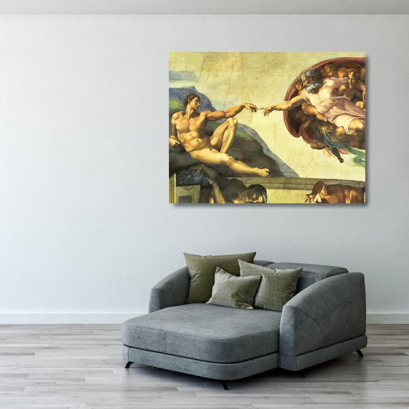 Creation of Ada, 28" H x 36" W