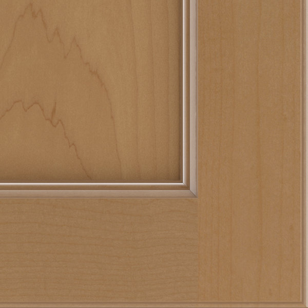Dwelling Lanning Door Sample, Maple, Golden Isle w/Caramel Glaze