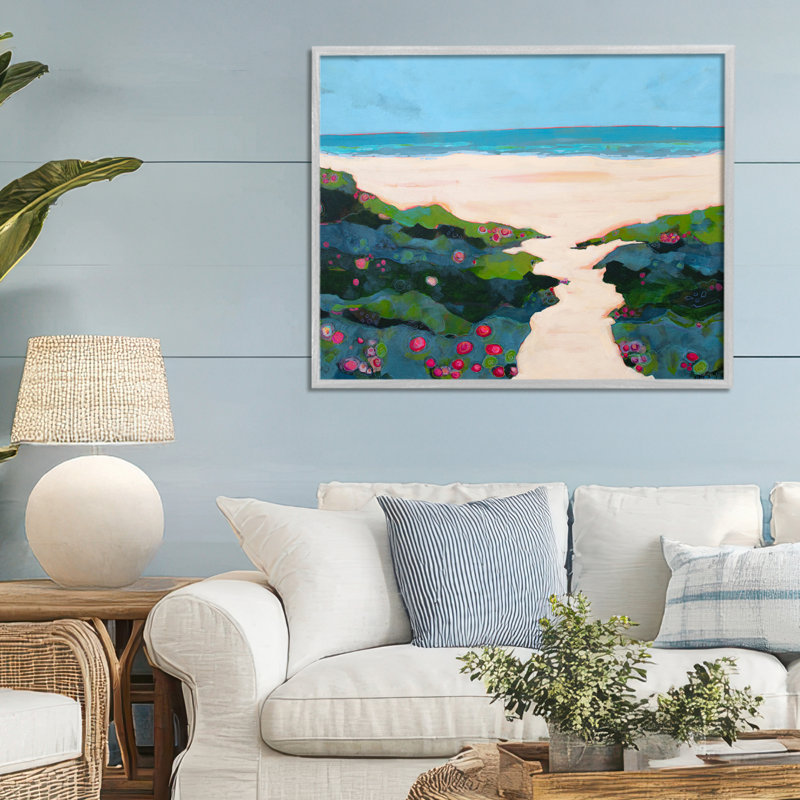 Giclée encadrée, moderne et moderne, par Dorothy Holmes Mohler, H 24 po x l 30 po, Estampe numérique Farmhouse