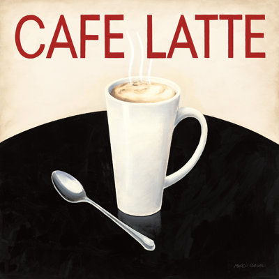 Cafe Moderne I by Marco Fabiano - Wrapped Canvas Painting