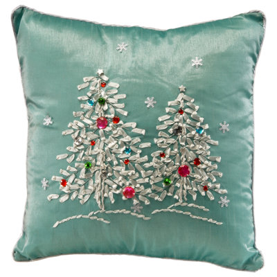 National Tree Company 16in. Christmas Trees Pillow