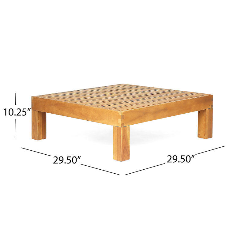 X-Back Corner Bench-R With Coffee Table