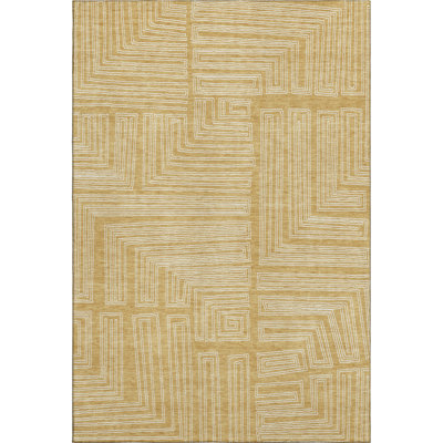 Premium Machine Washable Harrietstown AMF1045 Geometric Rug