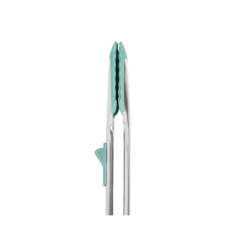 Silicone Tip Top Tongs - Light Aqua, Light Aqua