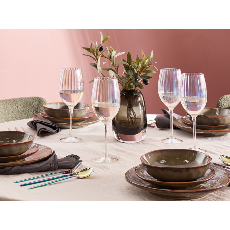 Aleris 530ml Handmade White Wine Glass Set
