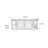American vintage shoe bench 12 Pair Shoe Storage Bench-100559572