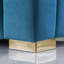 Canapé en velours de luxe 87 po avec 2 coussins Clifford-293635801-293635800