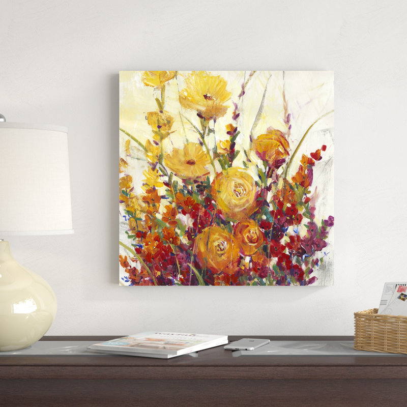 Bouquet mixte I, H 20 po x l 20 po x P 1,25 po
