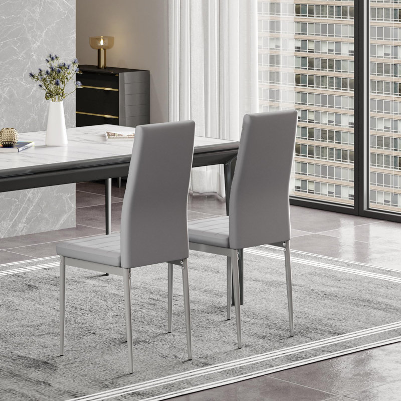 6 - Person Extendable Dining Set, Grey