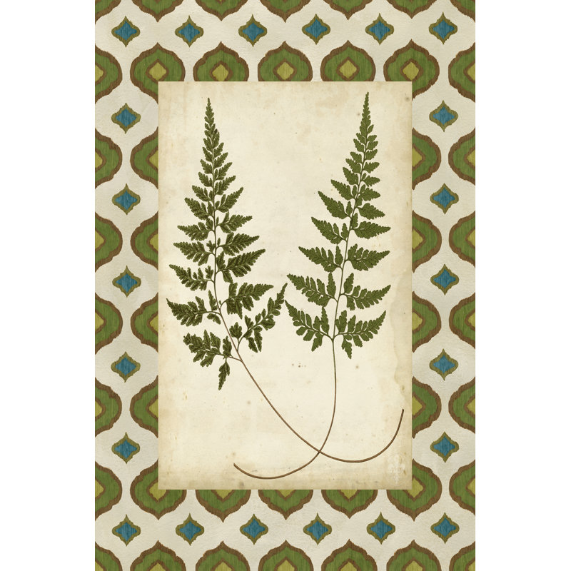 Moroccan Ferns I by Vision Studio - Wrapped Canvas Art Prints, 30cm H x 20cm W