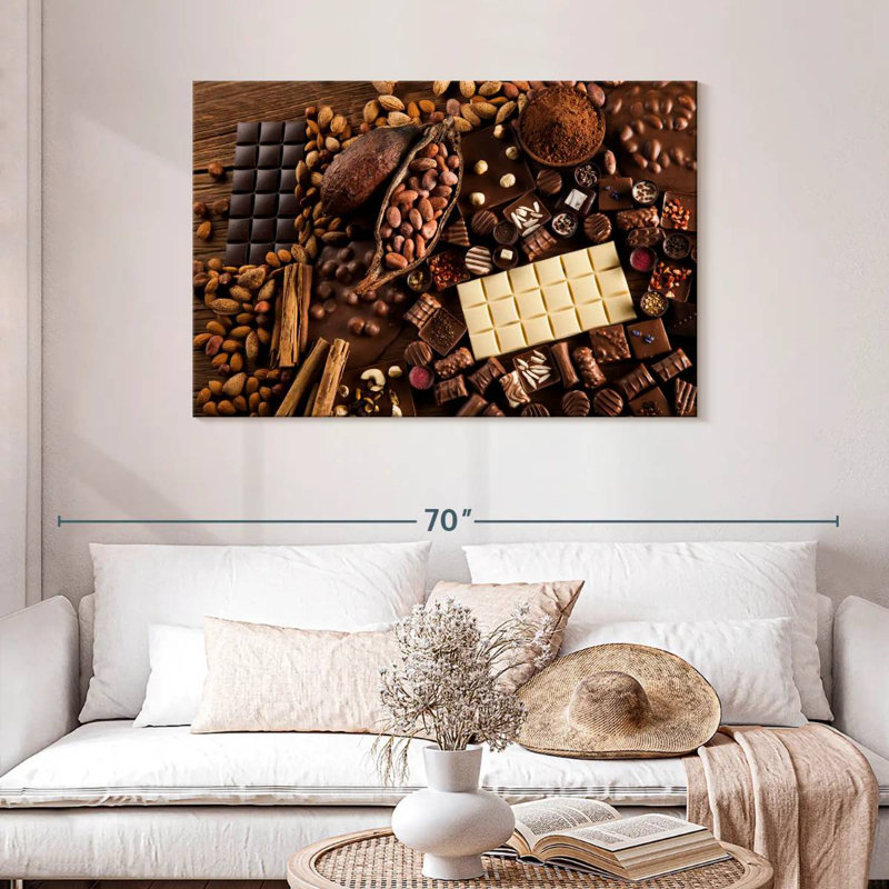 Chocolate Bliss, 30" H x 45" W