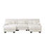 Canapé modulaire modulaire avec repose-pieds convertible
