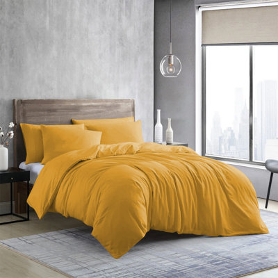 Edyson Microfiber Duvet Cover Set with Pillowcases Included