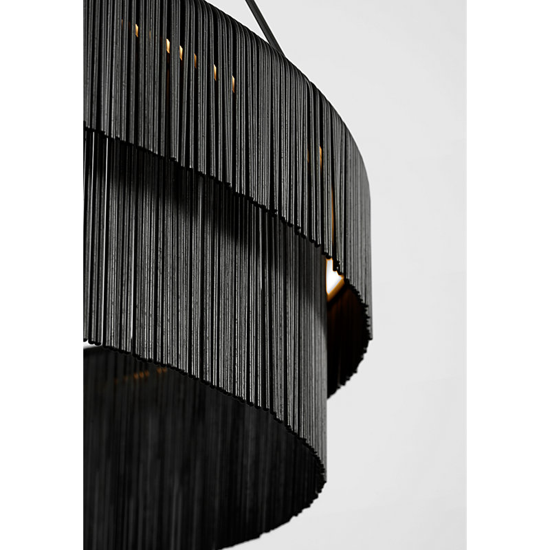 Kelly Wearstler 1 - Light LED Chandelier, 6.25" H x 33.75" W x 33.75" D, Aged Iron
