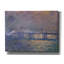 «Dorica Charing Cross Bridge» par Claude Monet - reproduction d'art sur toile tendue-87903333