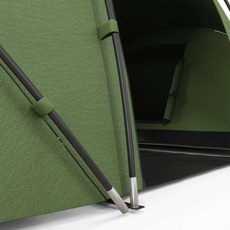 Brazley 6 Person Tent, Green