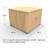 Ivan Outdoor Square Side Table/Ottoman Cover-338471703