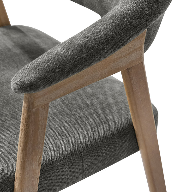 Chaise de salle à manger Milford, 4, Gris foncé