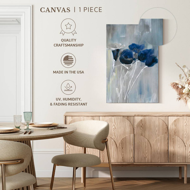Floral Chic, 48" H x 32" W