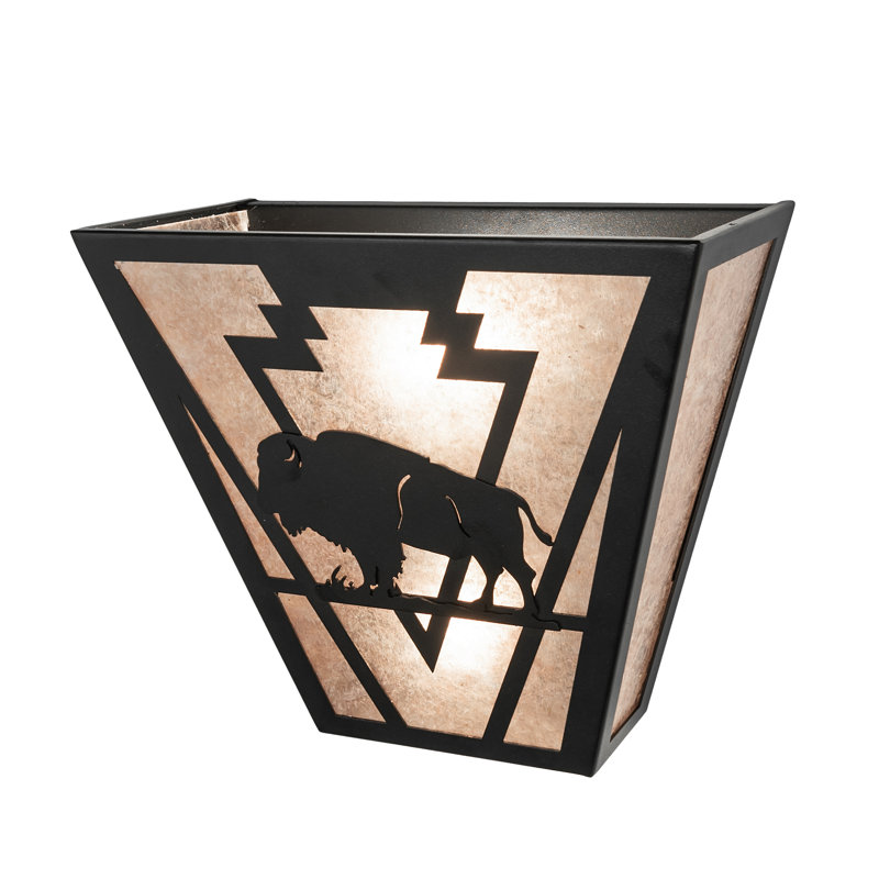 2 - Light Flush Mounted Sconce