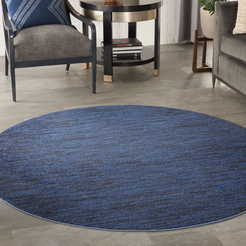 Yitsel Indoor / Outdoor Rug, Round 6'