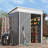 5 ft. W x 3 ft. D Metal Lean-To Storage Shed-96122827