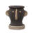 Stoneware Face Planter with Saucer