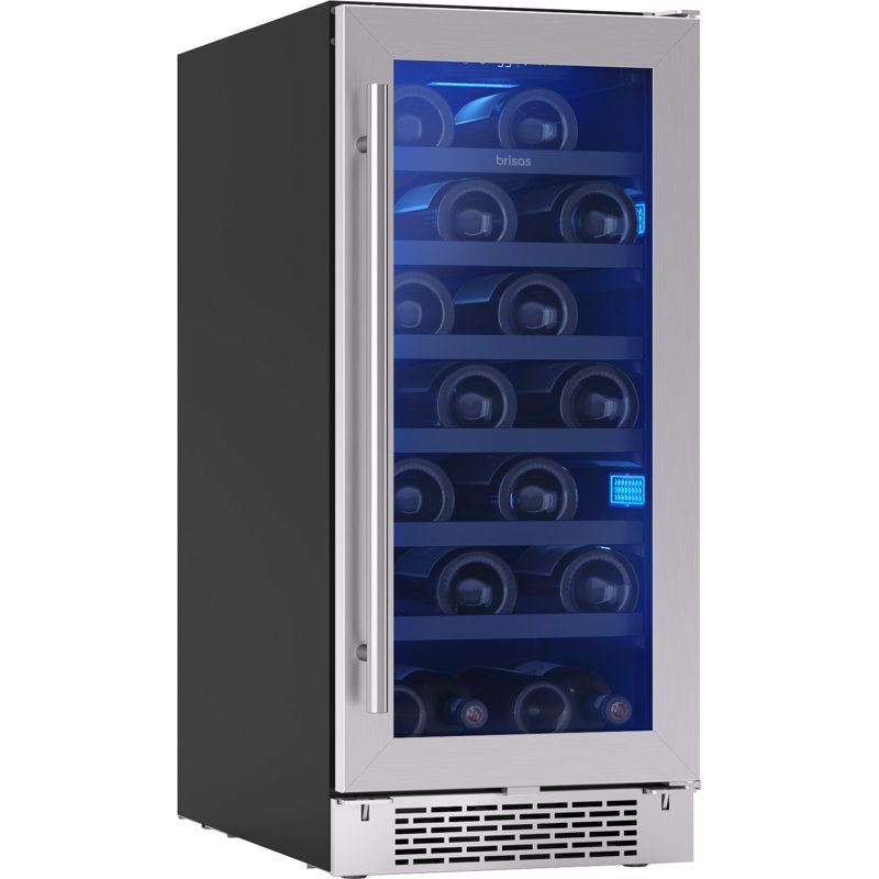 Brisas 15 In. 28-Bottle Single Zone Wine Cooler