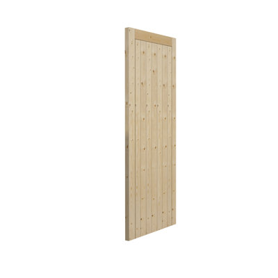 Westby Framed Ledged and Braced Unfinished External Door