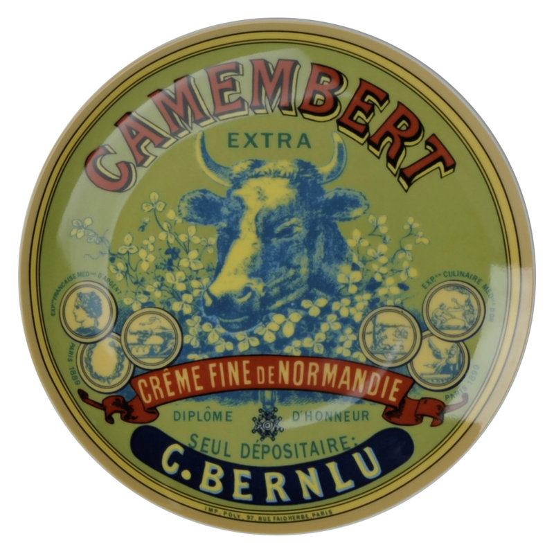 Classic Camembert Plates, 20cm Diameter