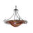 Danzel 4 - Light Craftsman Brown Bowl Pendant