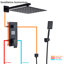 Inge Digital Shower with Adjustable Shower Head