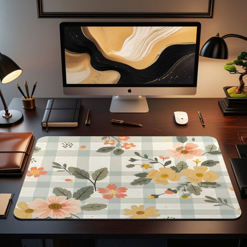 Polyester Desk Pad, 23.6x13.8