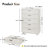 Aderyn 31.1" W 5-Drawer Tall Dresser