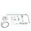 Chrome-Plated Bathroom Thermostatic Shower Mixer Set