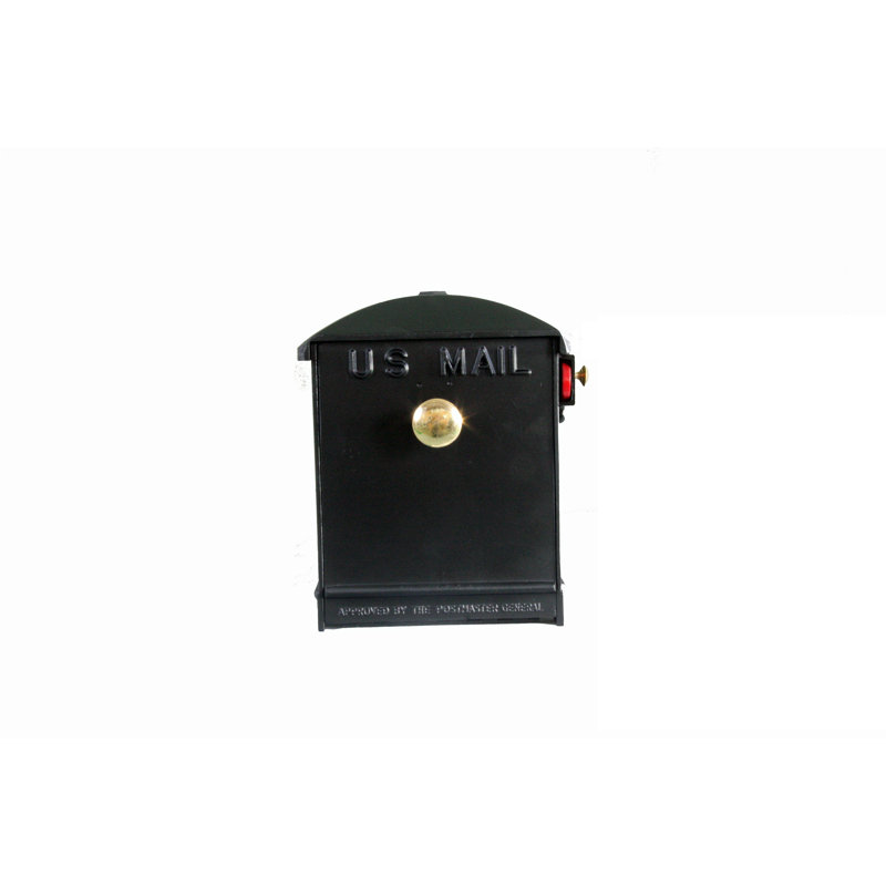 Cast Aluminum Post Mounted Mailbox
