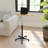 Sit to Stand Mobile Laptop Computer Desk-1616142259