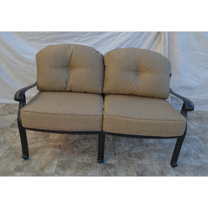 Allene 6 - Person Patio Conversation Set with Cushions