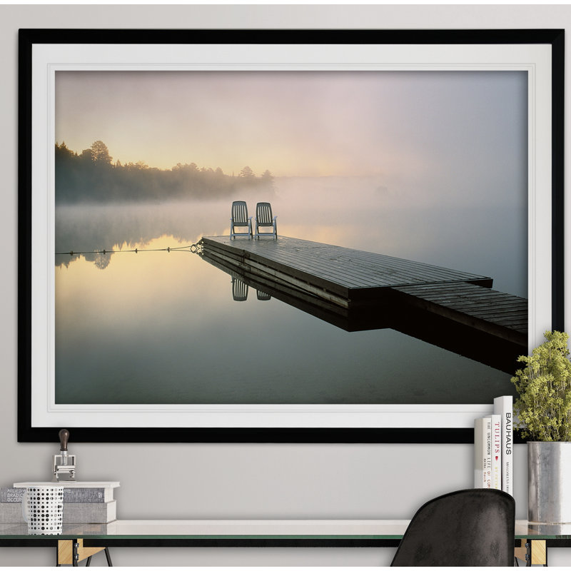 " Algonquin Provincial Park ", Black, 20" H x 24" W x 1.5" D