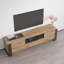 Meuble télé gris Woody-1376857827