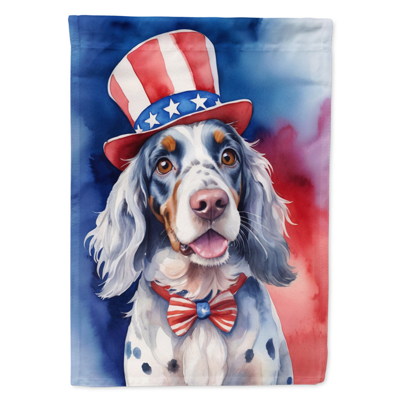 Drapeau patriotique de la maison américaine, Setter anglais